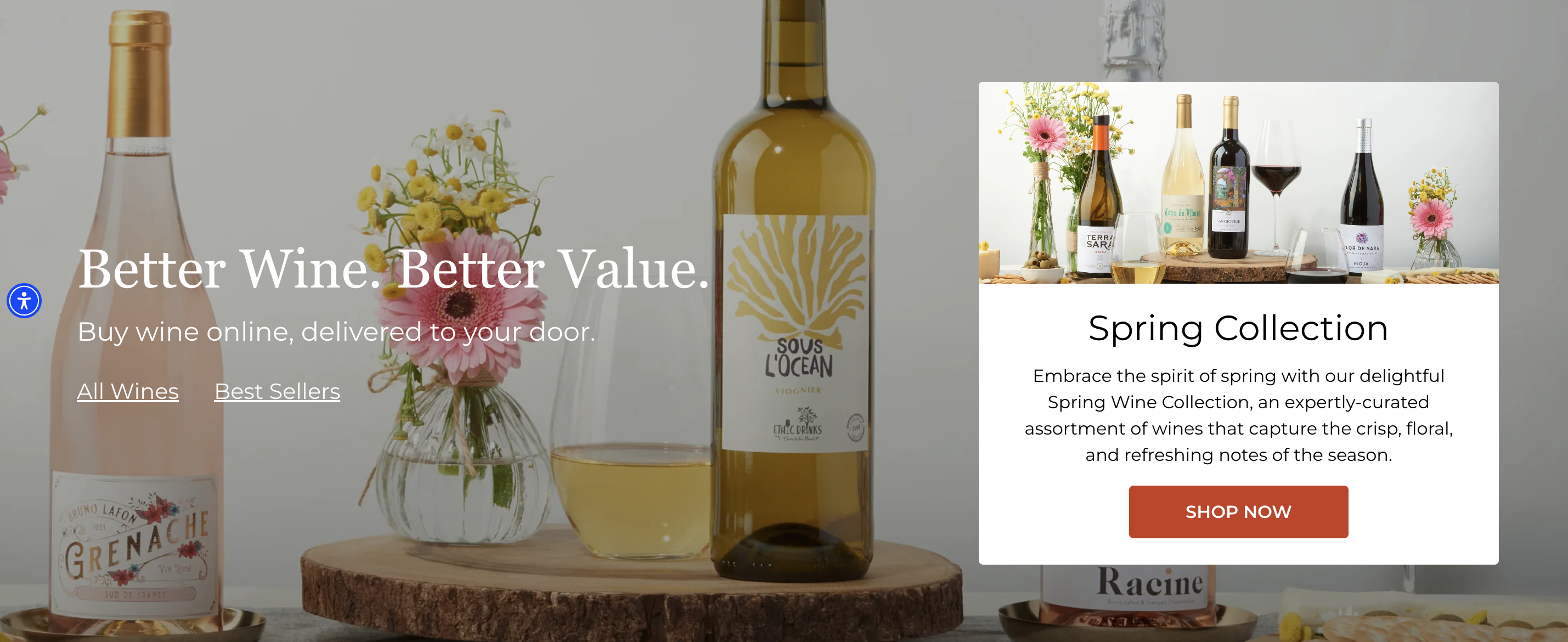 Hero Images - Example - Wine Insiders